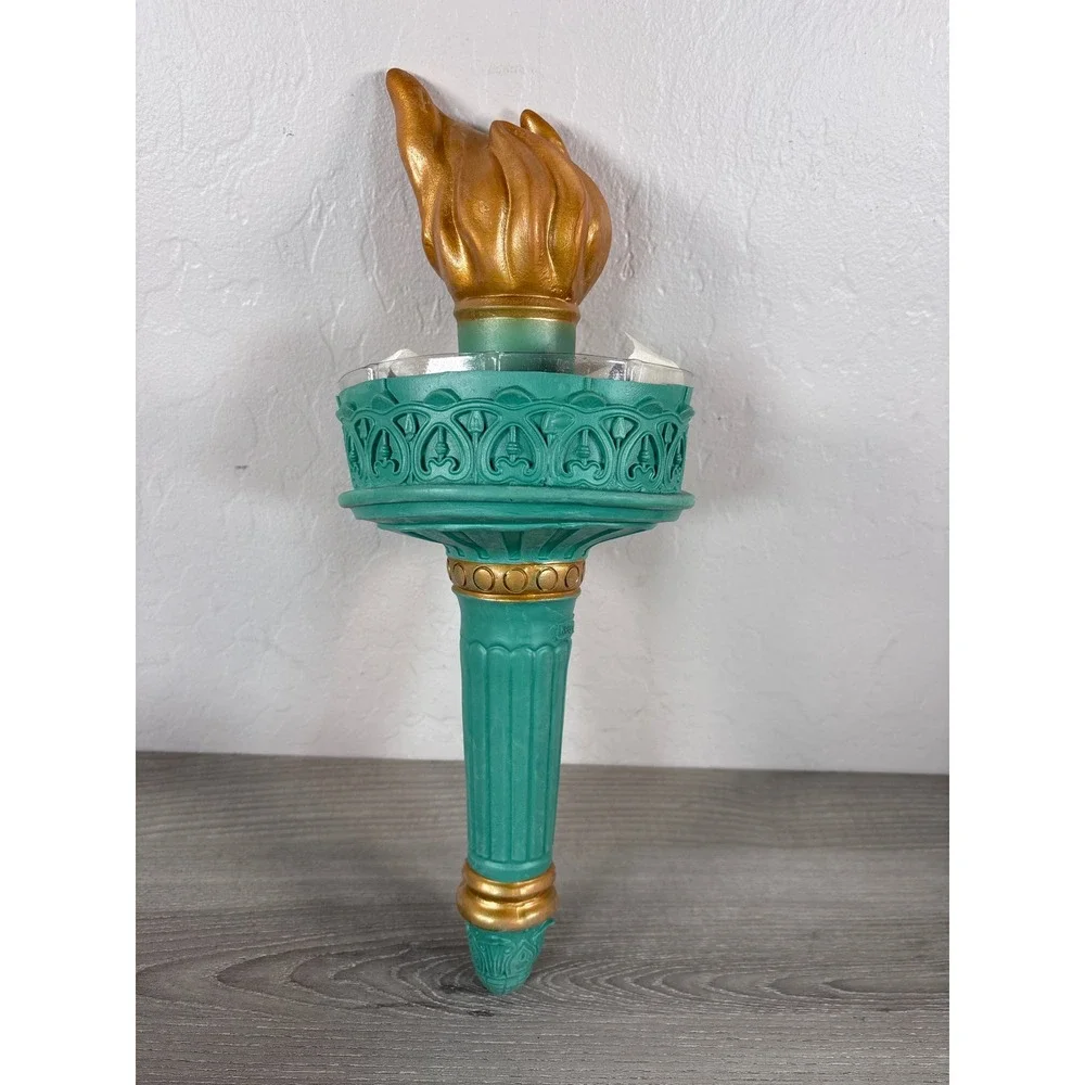 Nicky Bigs Statue of Lady Liberty Torch Handheld Prop Cosplay Halloween Rubber